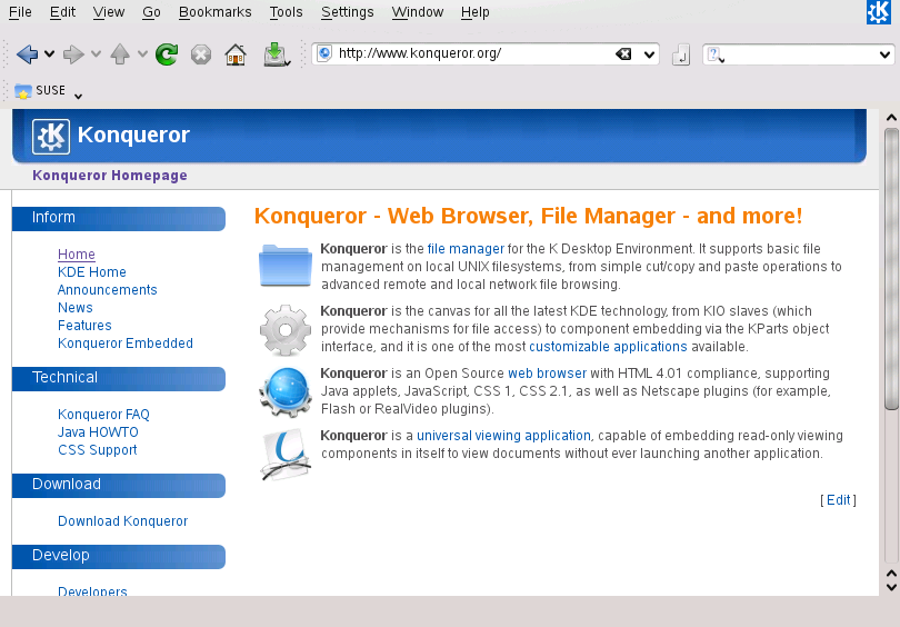 konqueror browser logo