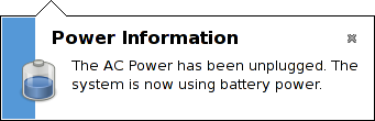 GNOME Power Manager Notification When AC Adapter is Removed