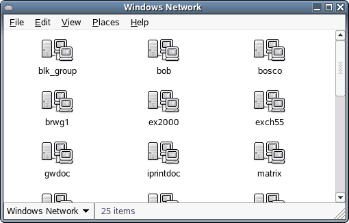 GNOME Network Browsing