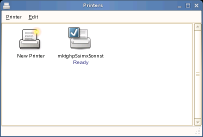 Printers Dialog