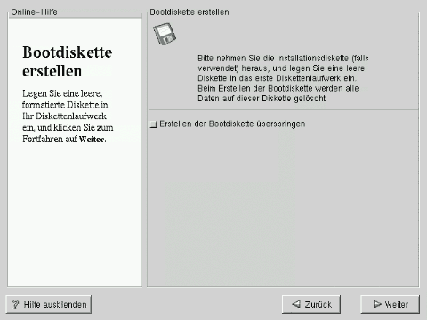 Bootdiskette